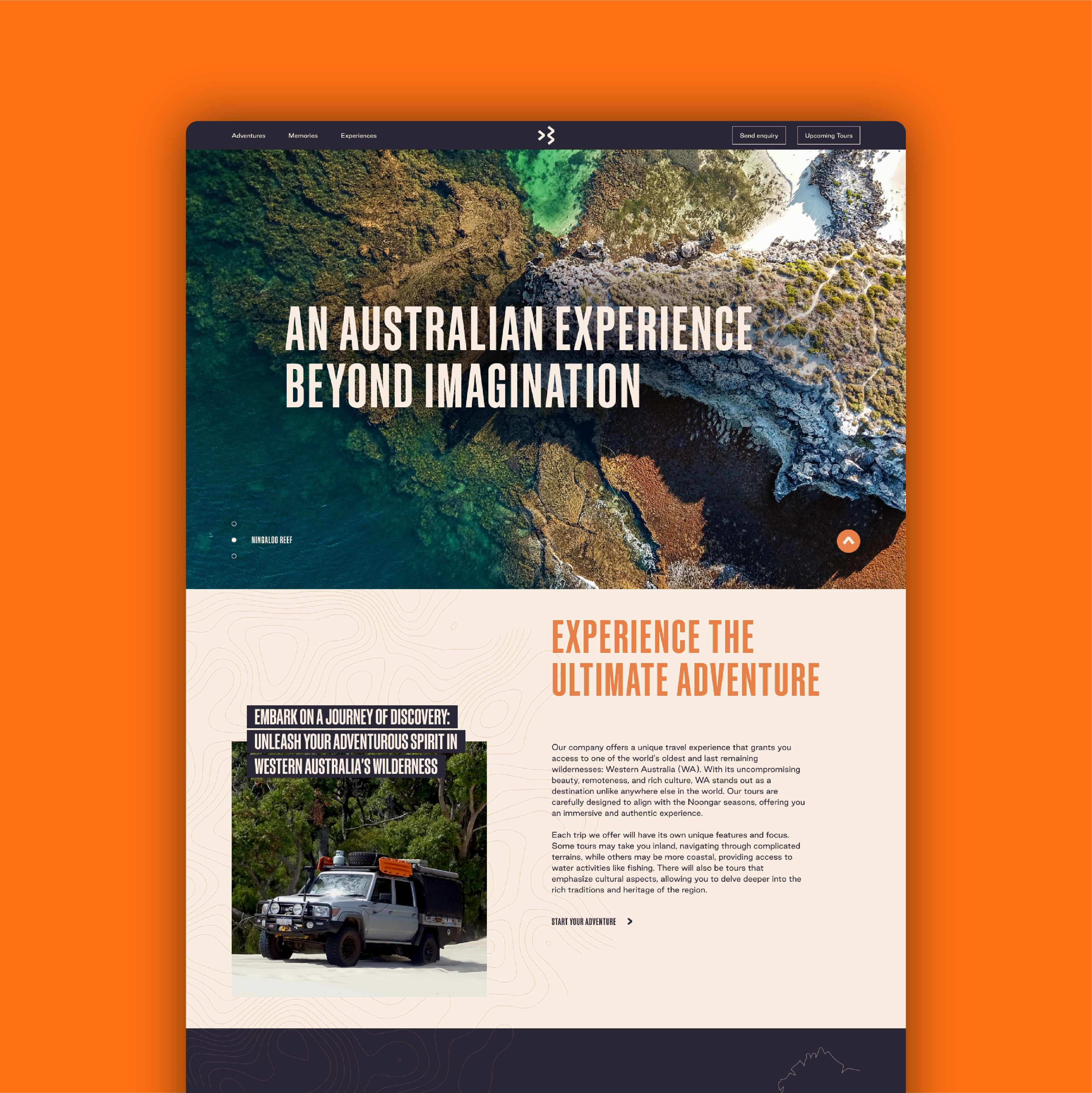 Projet Proudback — aperçu visuel