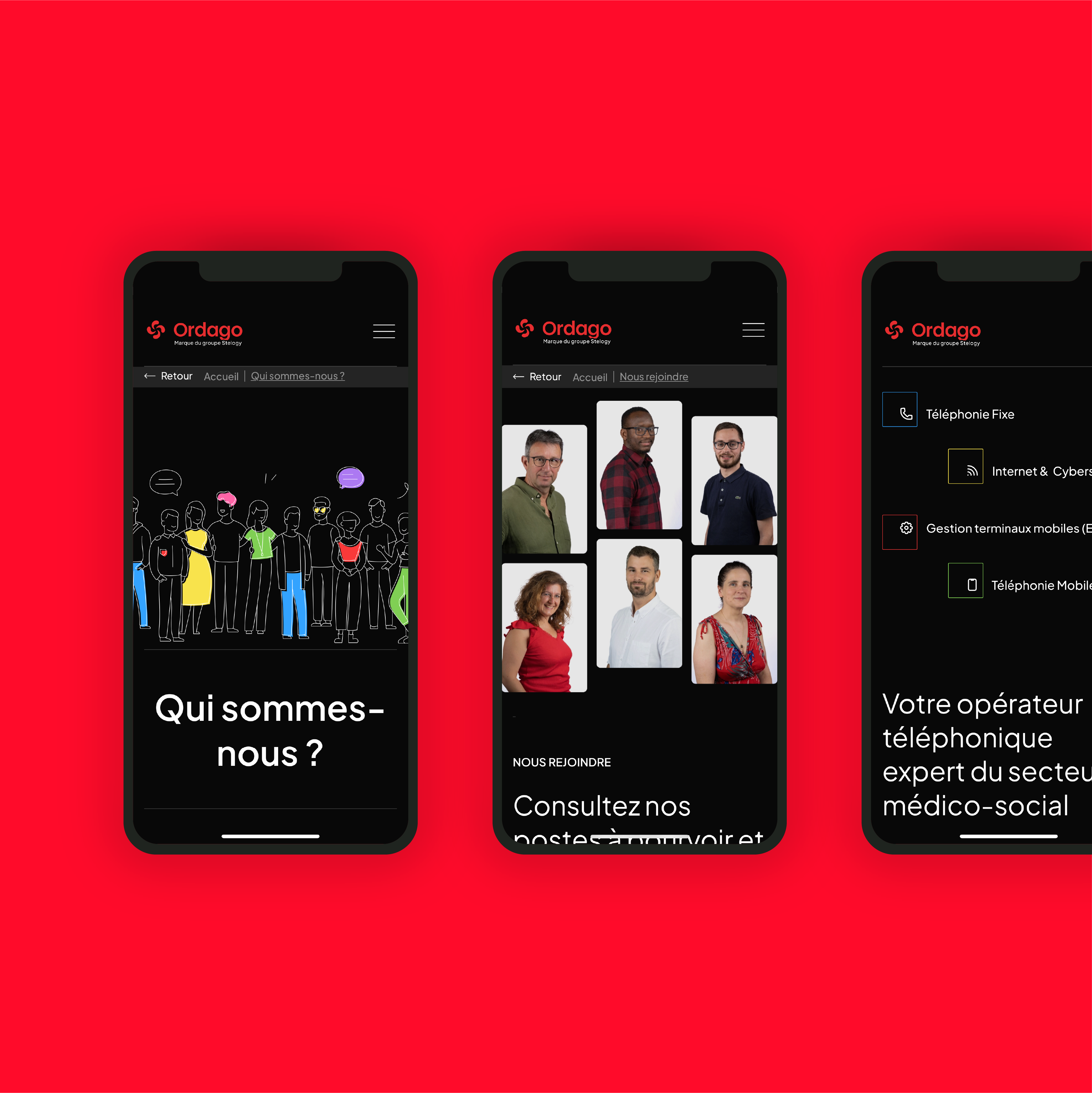 Projet Ordago — aperçu visuel